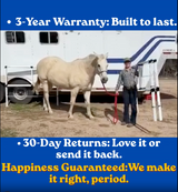 Ready Made Portable Electric Horse Corral Fencing: (Electric EconoLine 14+4=18 Panels; 2 Rails)