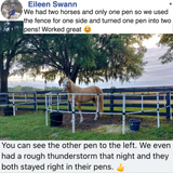 12 electric corral panels 